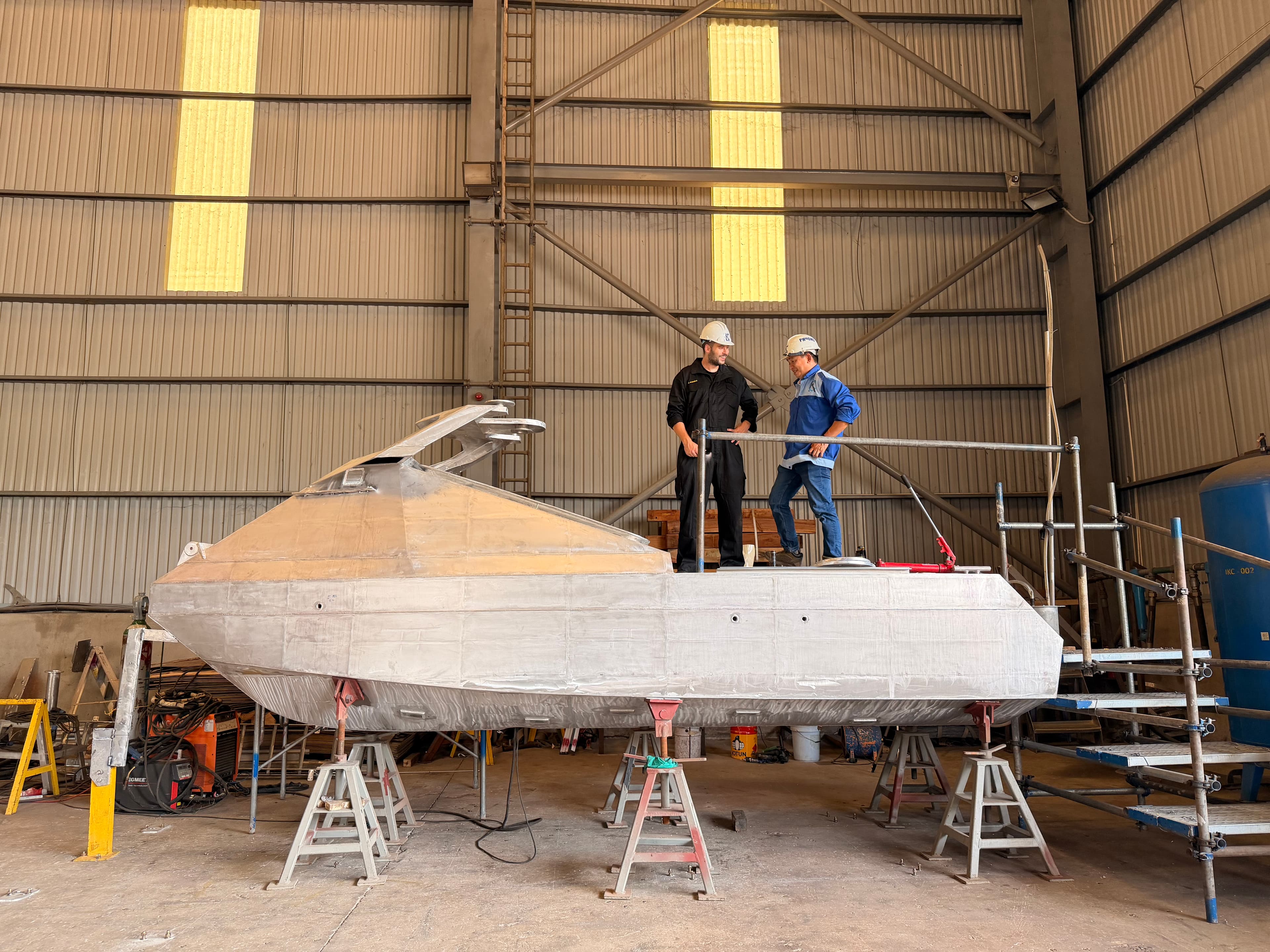 First Vessel Construction Complete